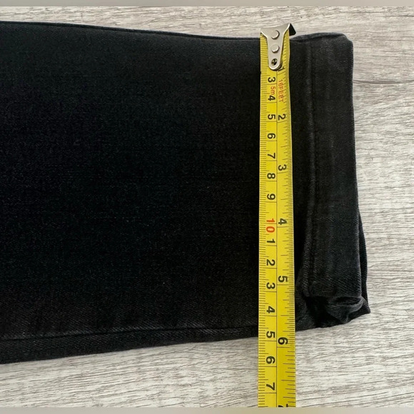 Spanx Vintage Wash Black Denim Jean Legging Jegging Size Medium - Picture 7 of 9